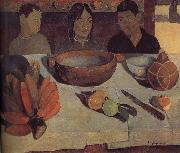 Paul Gauguin Meal oil on canvas